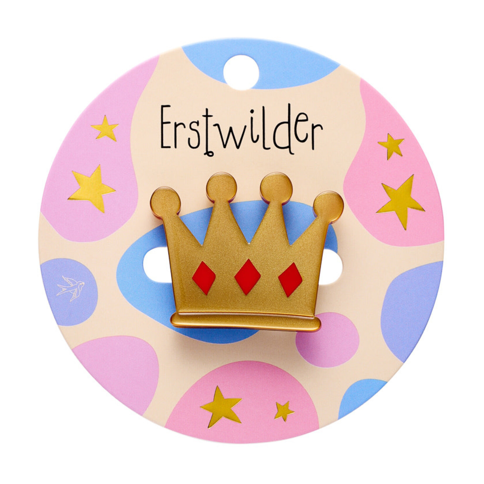 Crown Simplified Mini Brooch Erstwilder