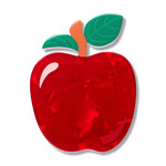 Apple Simplified Mini Brooch Erstwilder