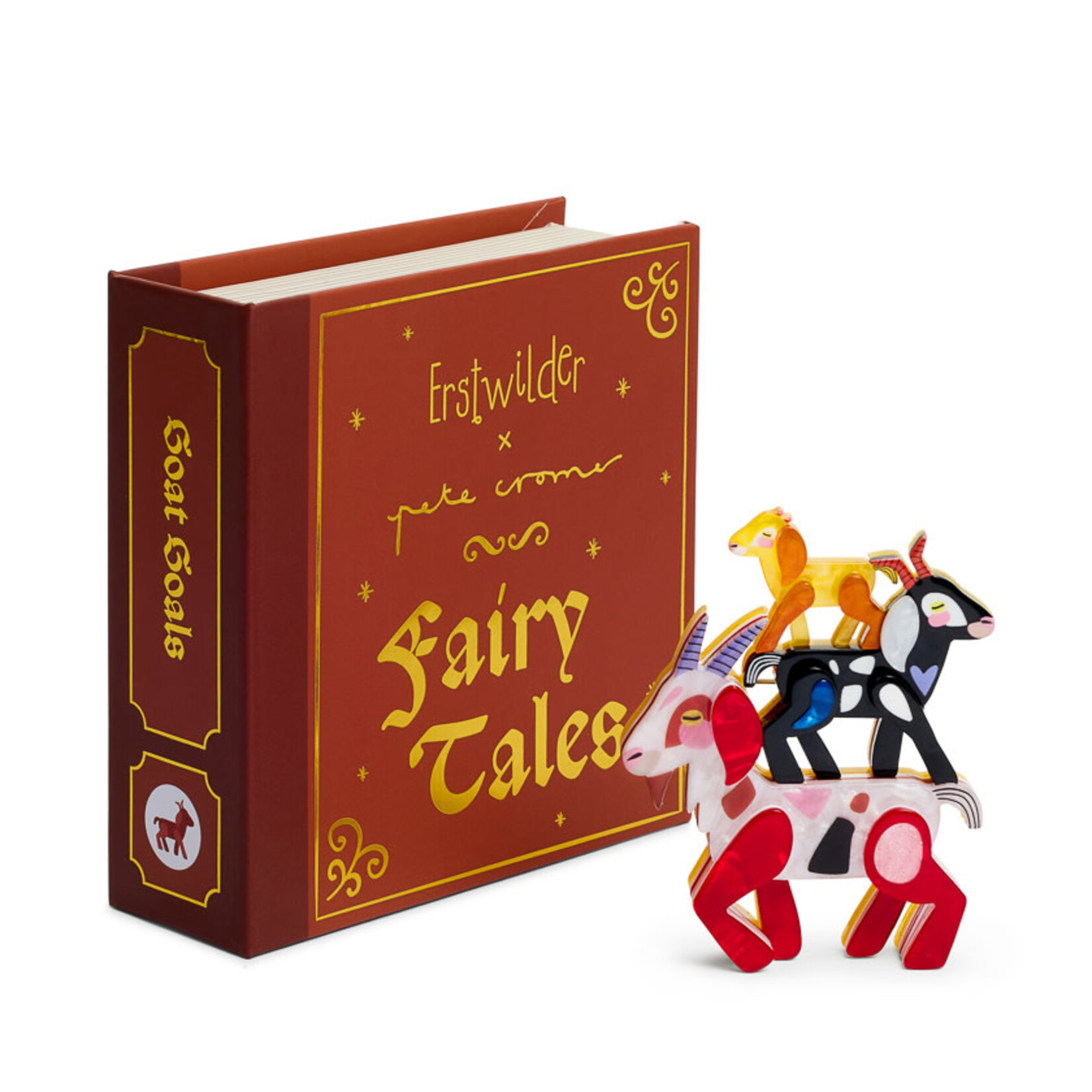Goat Goals Brooch Erstwilder