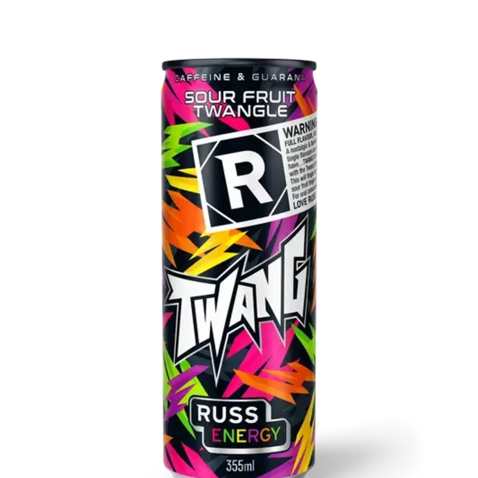 Sour Fruit Twangle 355ml RUSS Energy Soda