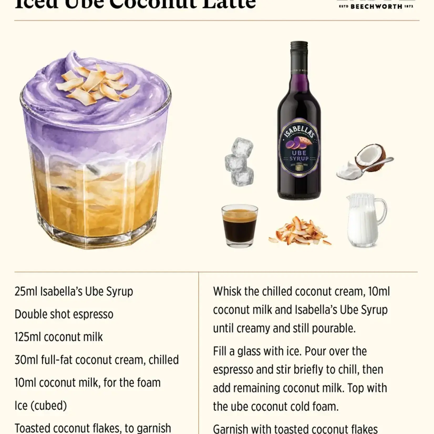Isabella's Ube Syrup for 700ml