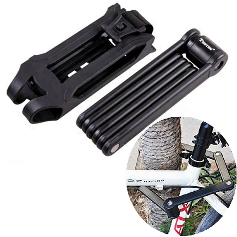 Téo Folding bike lock (titanium)