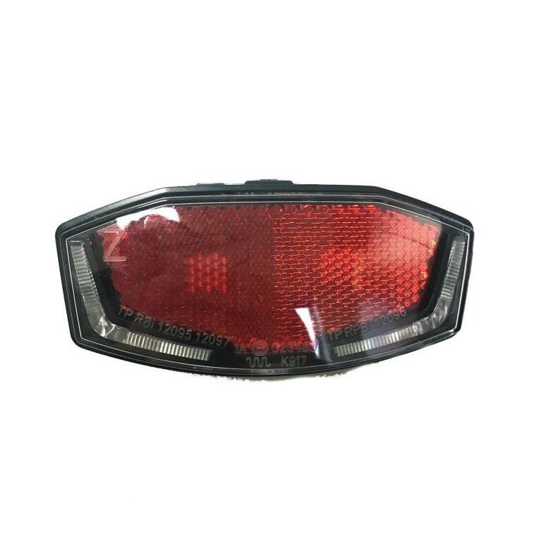 Red rear light (rear rack)