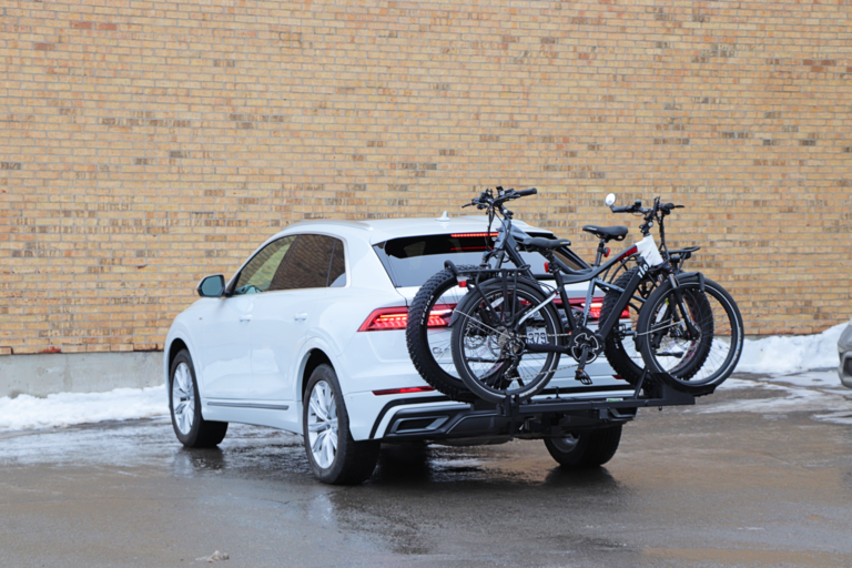 Hitch bike rack