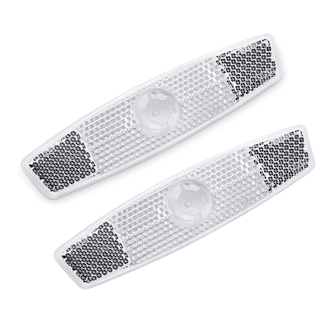 Réflecteurs blanc pour rayon (2x ) Réflecteurs blanc pour rayon (2x )