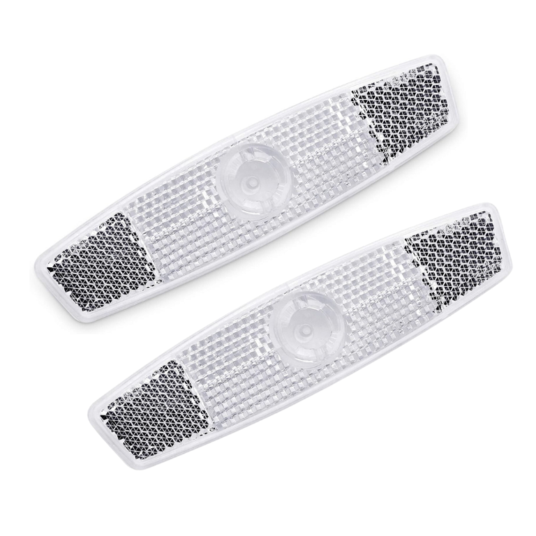 Réflecteurs blanc pour rayon (2x )