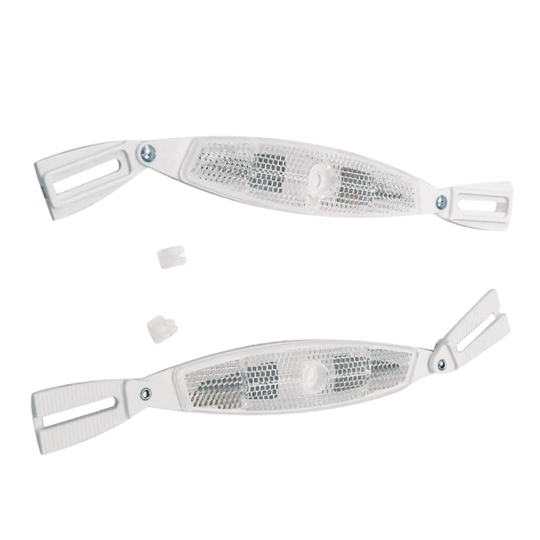 Réflecteurs blanc pour rayon (2x) Fatbike