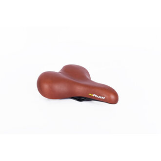Selle PLUSH Tan avec poignée Selle PLUSH Tan avec poignée