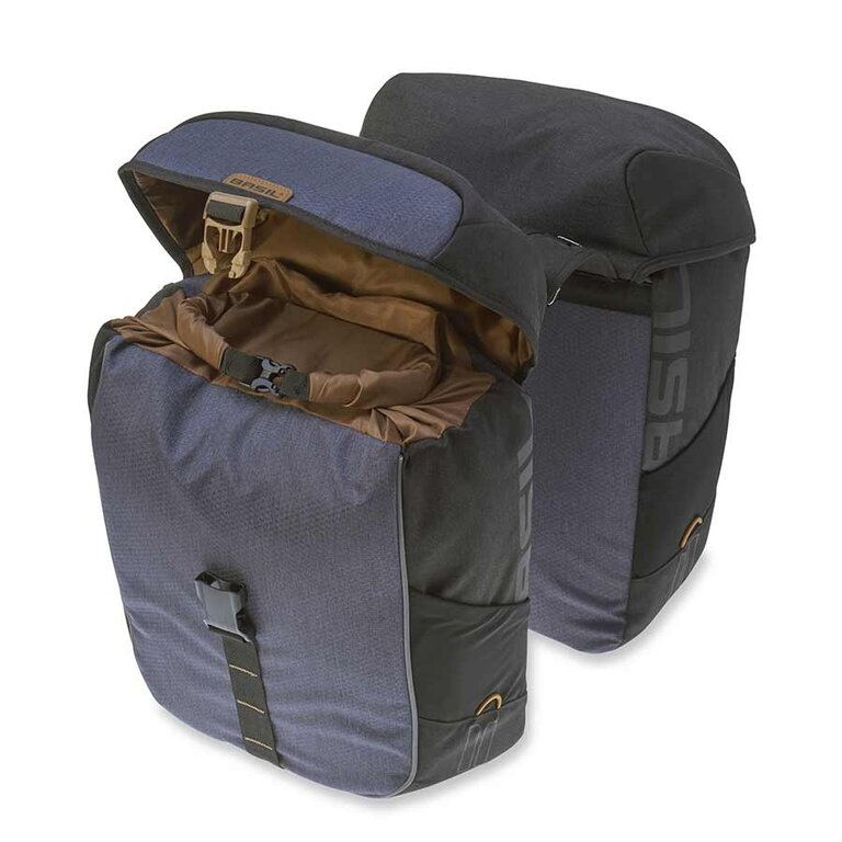 Bag panniers Basil Miles black/brown