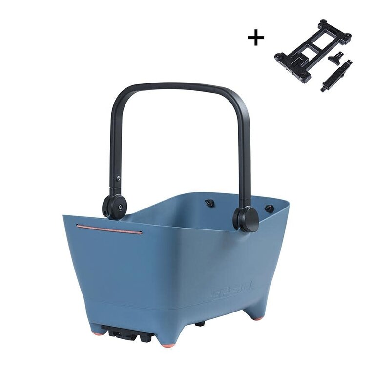 Panier Basil Buddy Dog Bleu