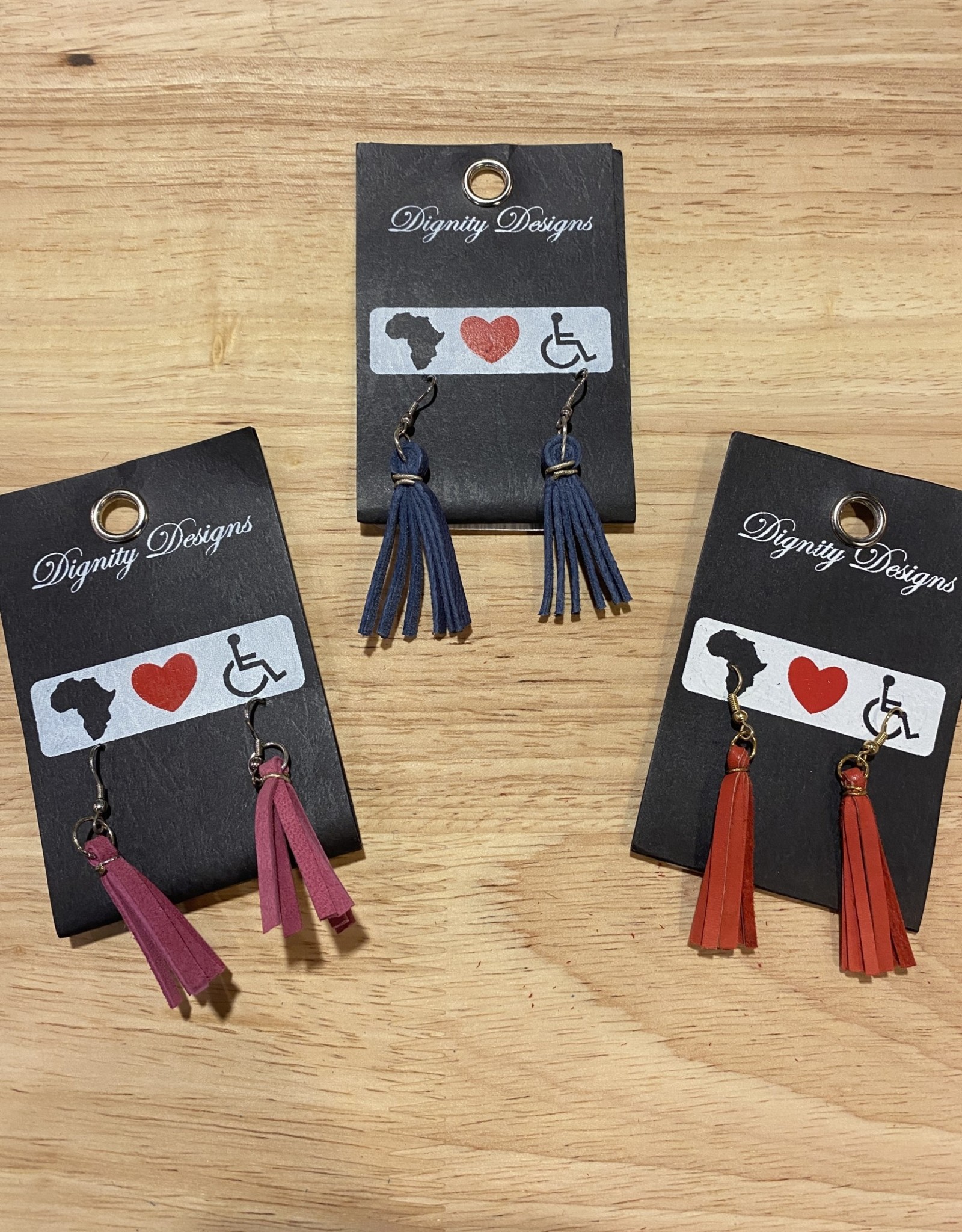 Heshima Heshima- Leather Earrings