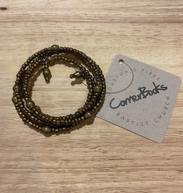 Heshima Gold Wrap Bracelet