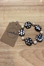 Heshima Heshima-Black and White Bracelet