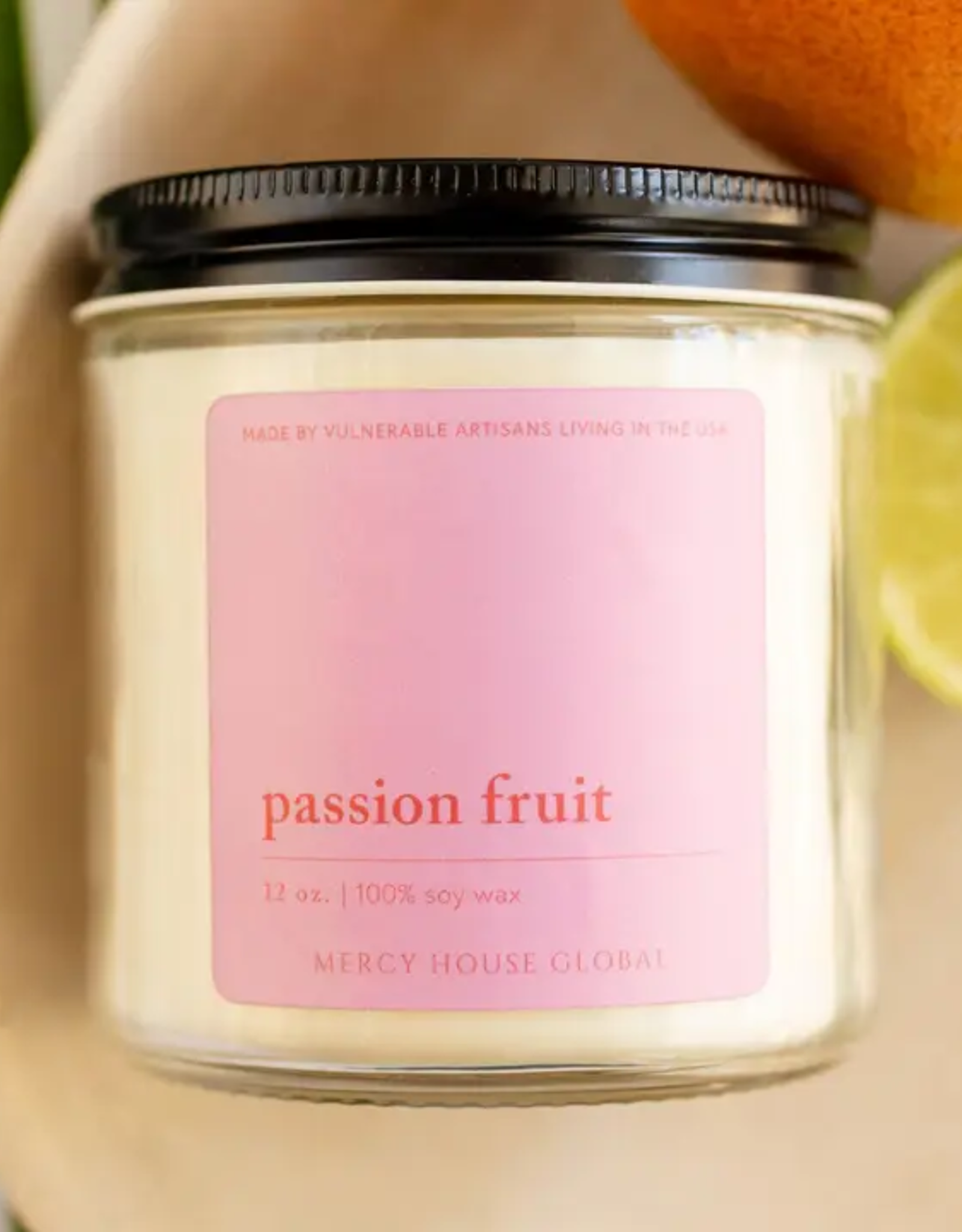 Mercy House Global Mercy House Global - Passion Fruit Candle