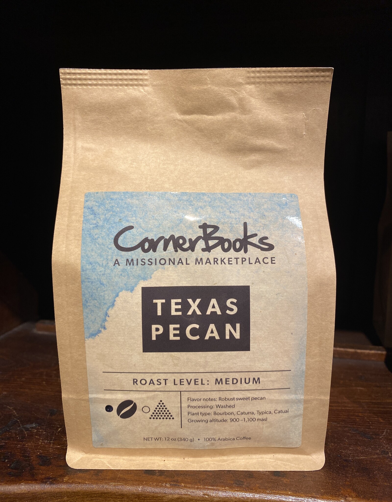 12 oz. Texas Pecan Coffee Beans