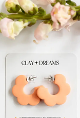 Mercy House Global Mercy House Global - Apricot Crush Scallop Hoops