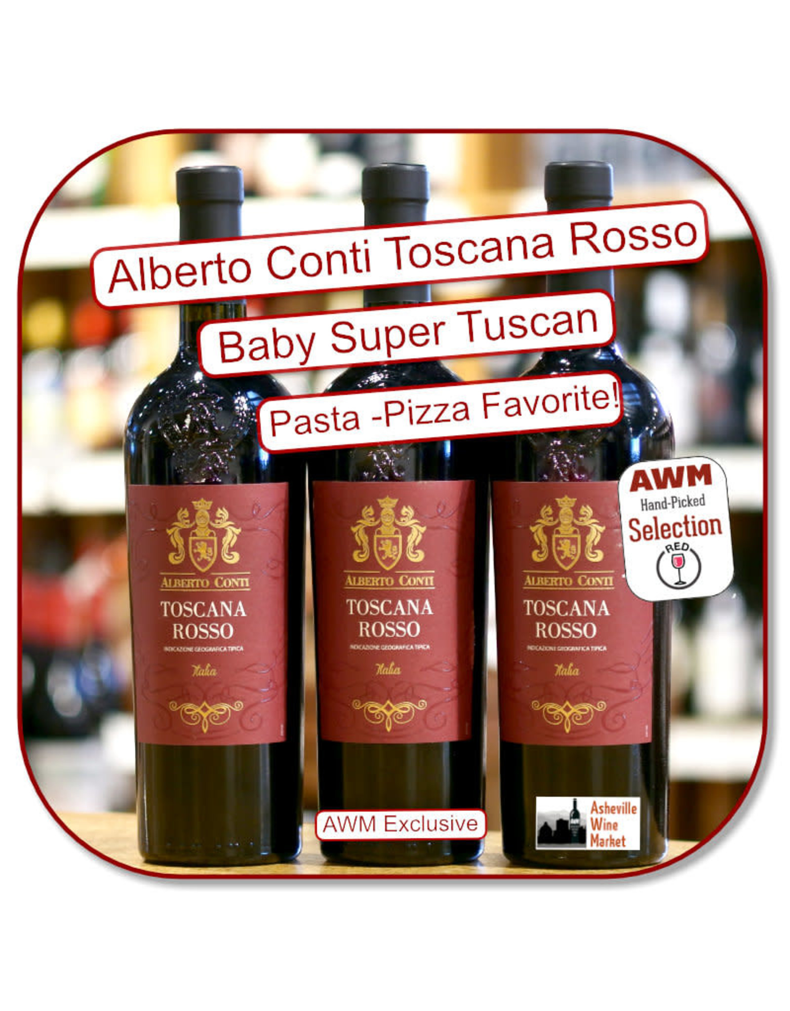 Red Blend - Europe Alberto Conti Toscana Rosso 2019