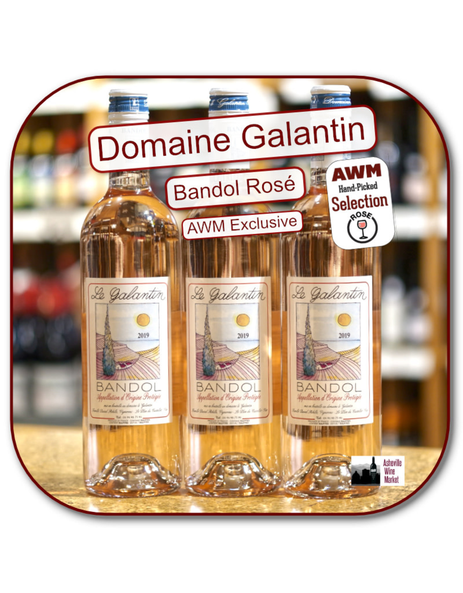 Rose Domaine Galantin Bandol ROSE 23