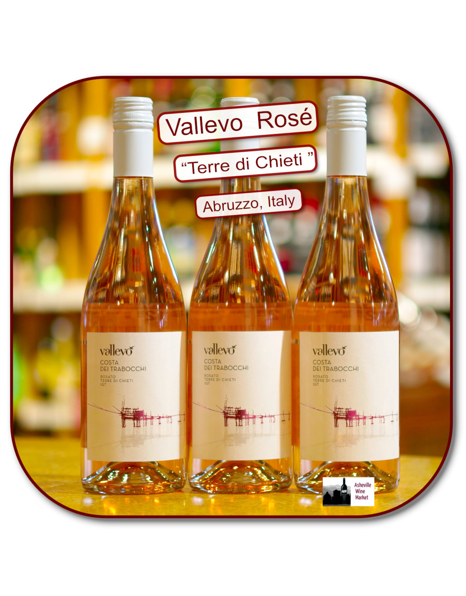 Rose Vallevo Trabocchi Rosato 24