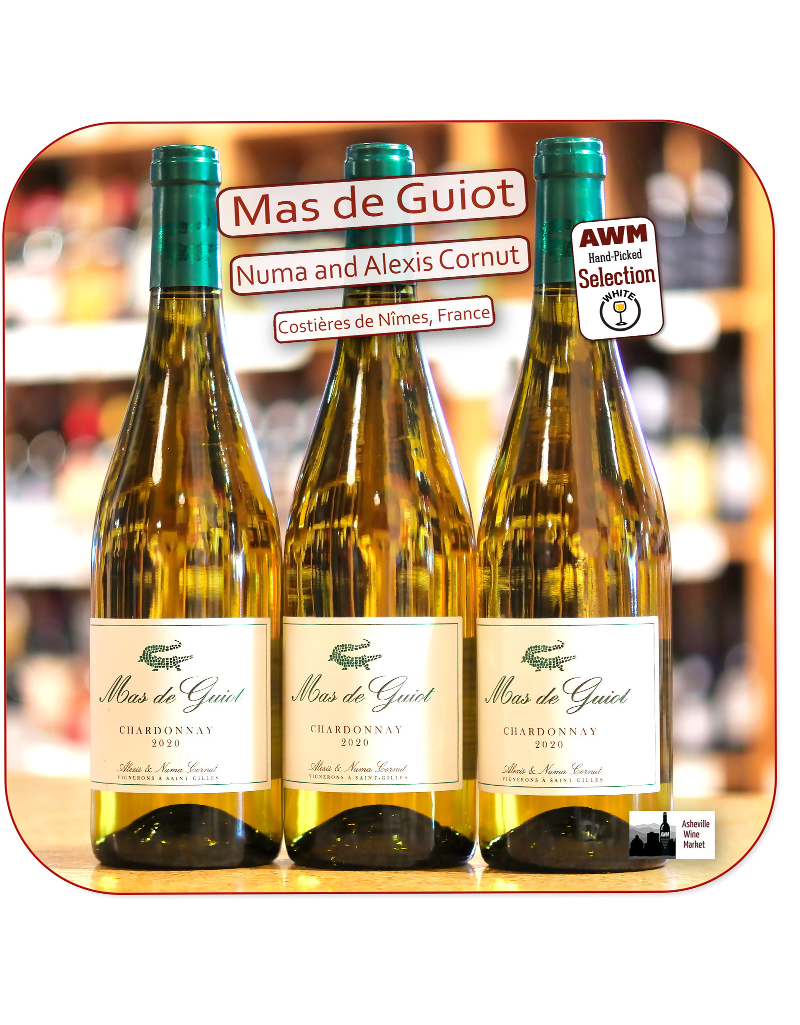 Chardonnay Mas Guiot Crocodile CHARDONNAY 22