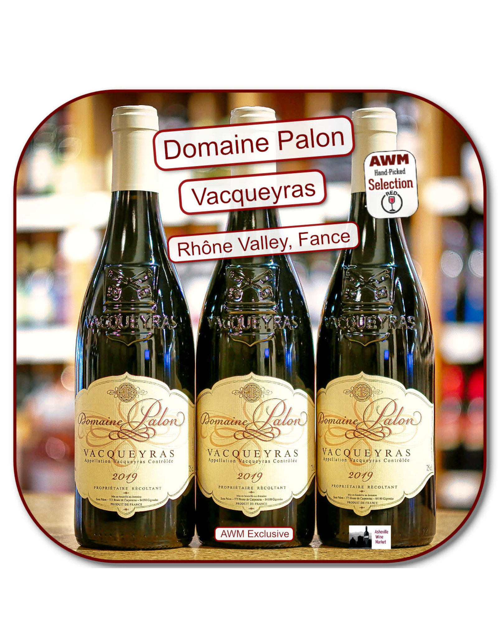 Rhone Blend - GSM Dom Palon Vacqueyras 22