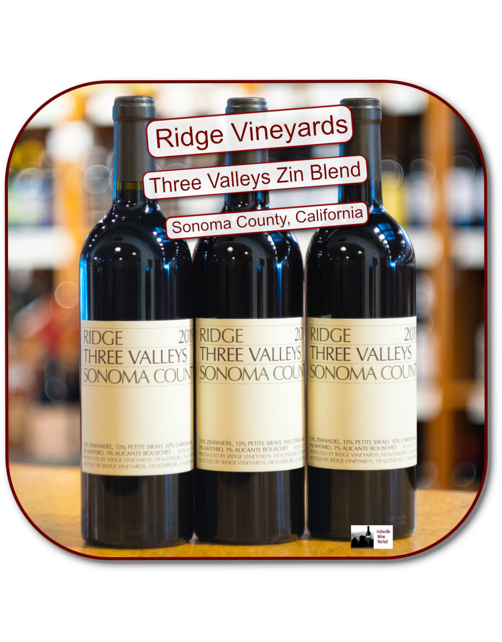 Red Blend Ridge Three Valleys 21