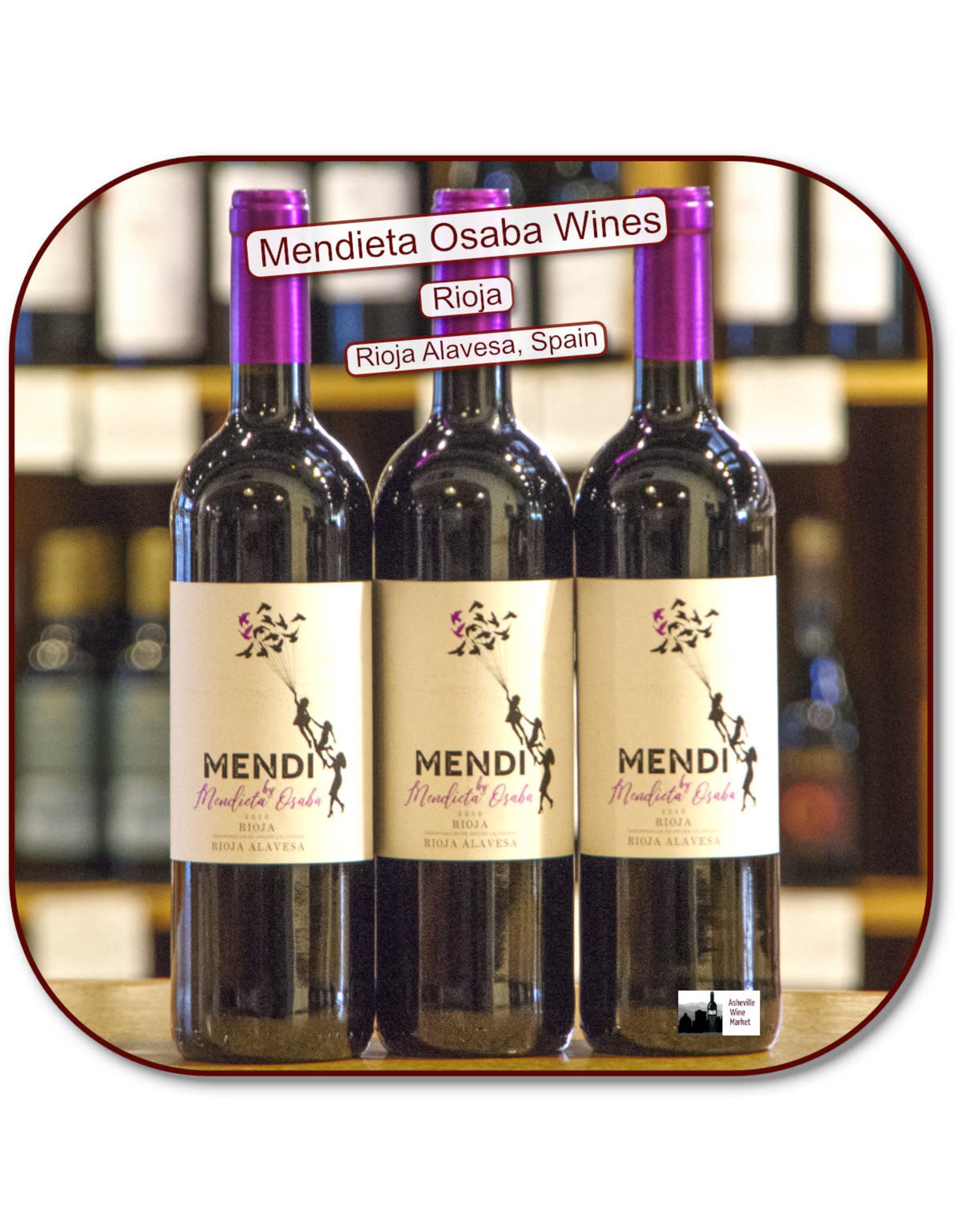 Tempranillo Mendieta Osaba Rioja Alavesa "Mendi" 20