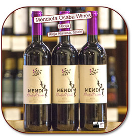 Tempranillo Mendieta Osaba Rioja Alavesa "Mendi" 20