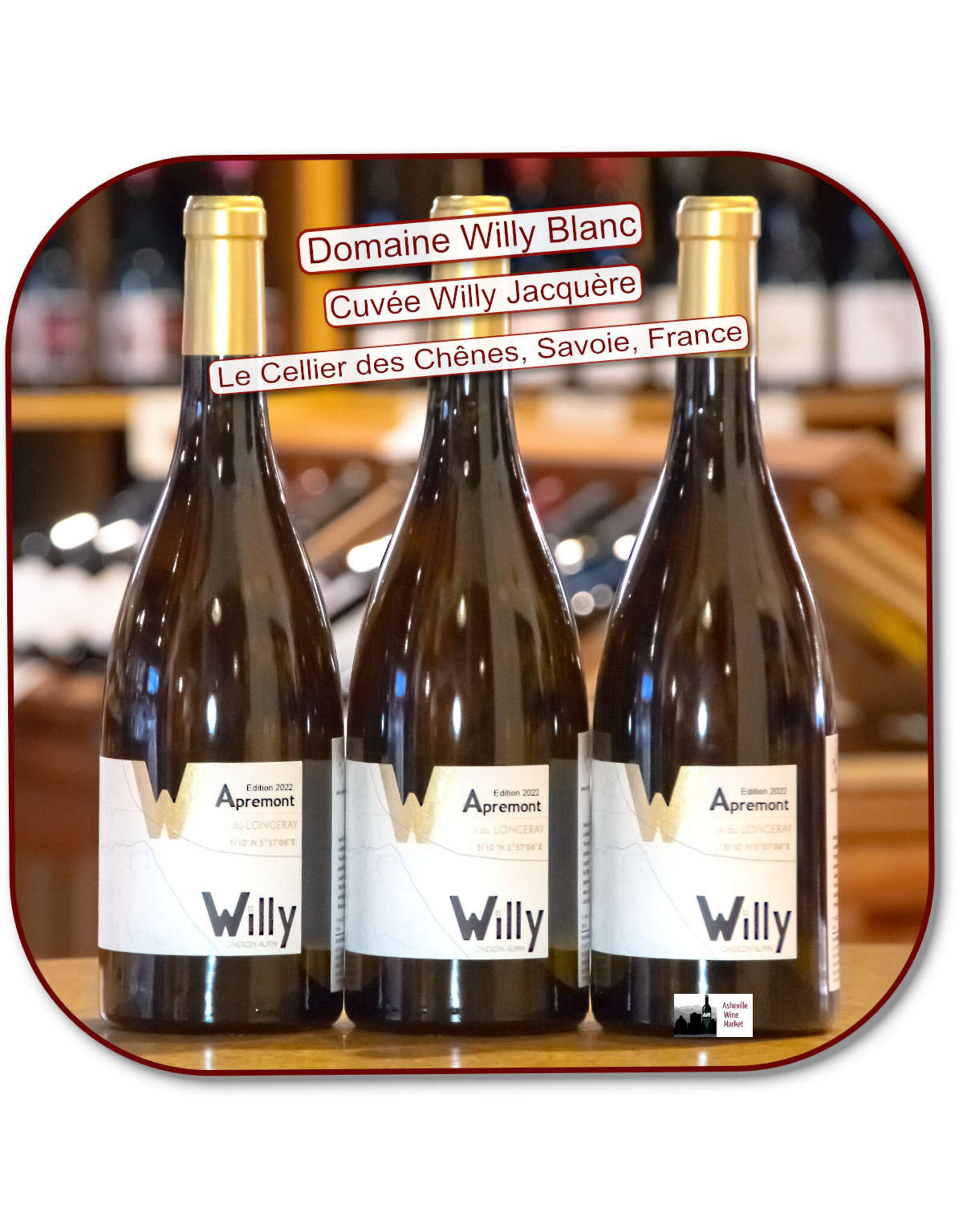 Jacquere Domaine Blanc et Fils Apremont "Willy" 24