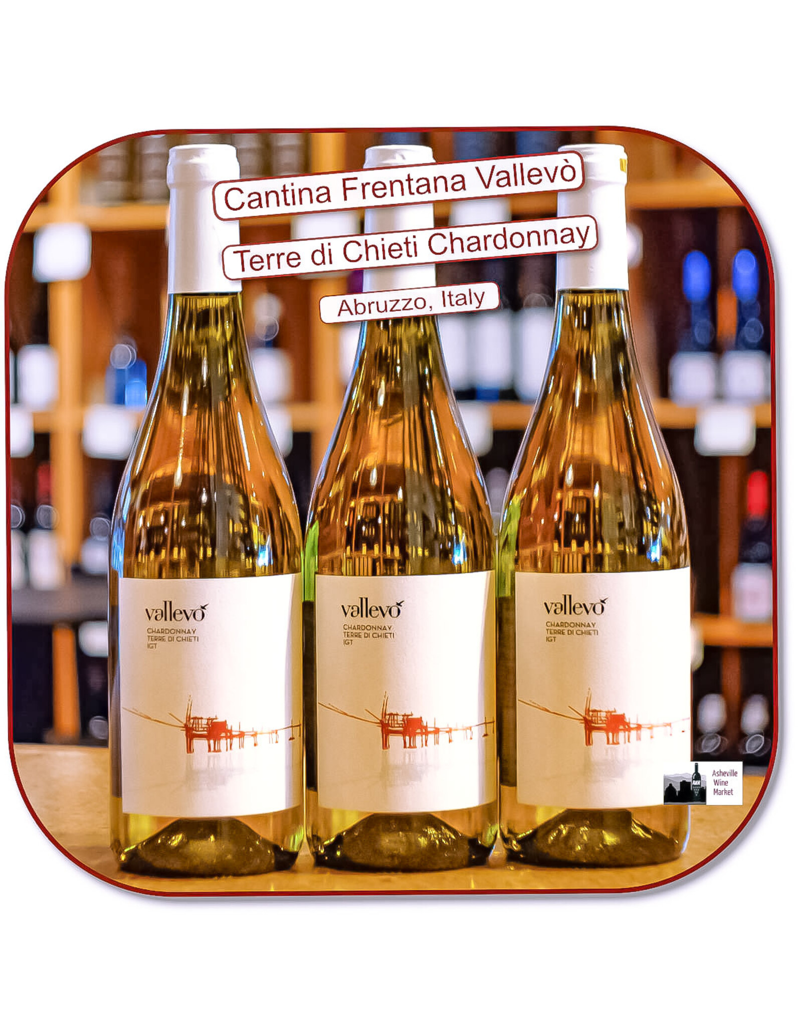 Chardonnay Vallevo Chardonnay Unoaked IGT 24
