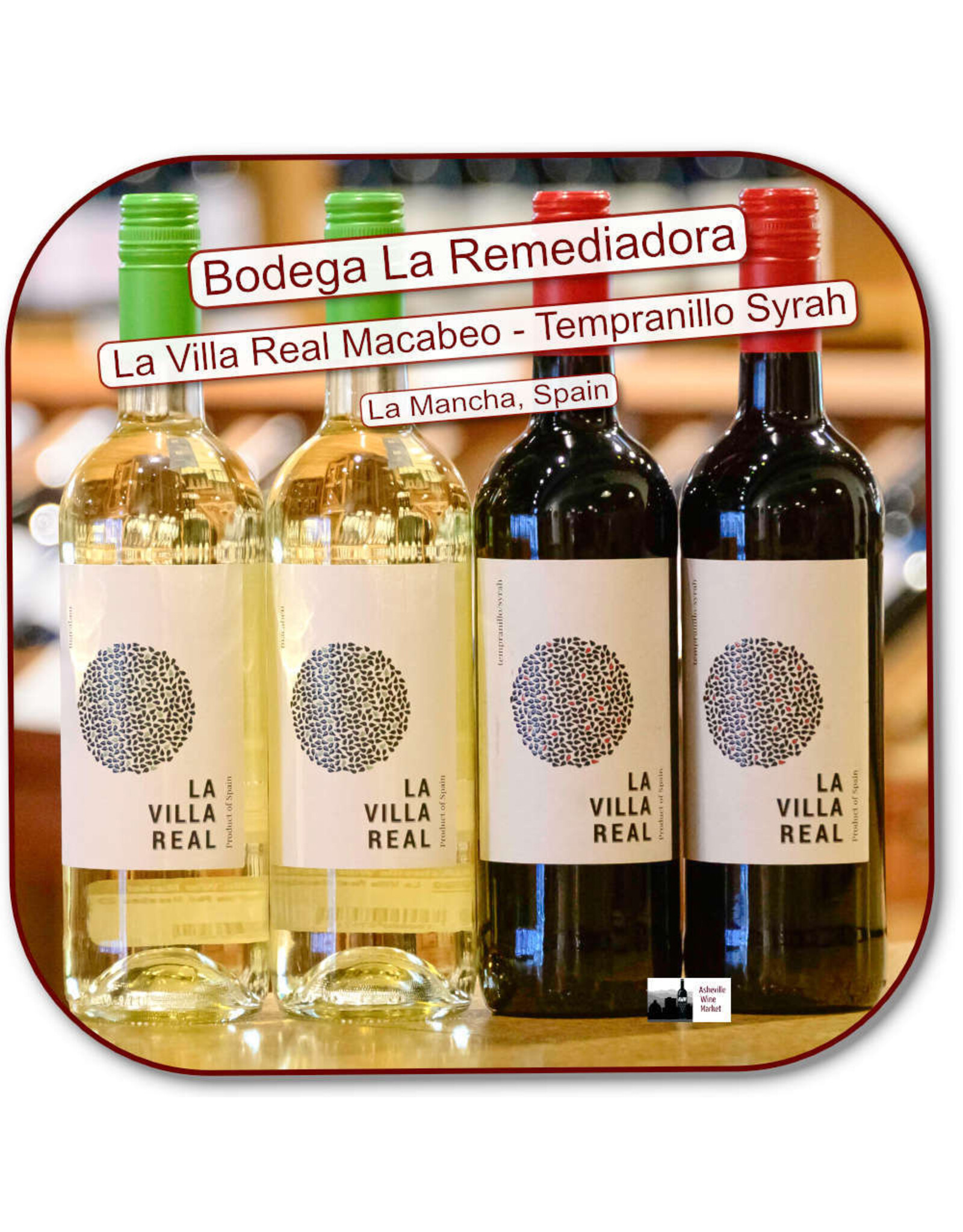 Tempranillo La Villa Real Tempranillo Syrah 23