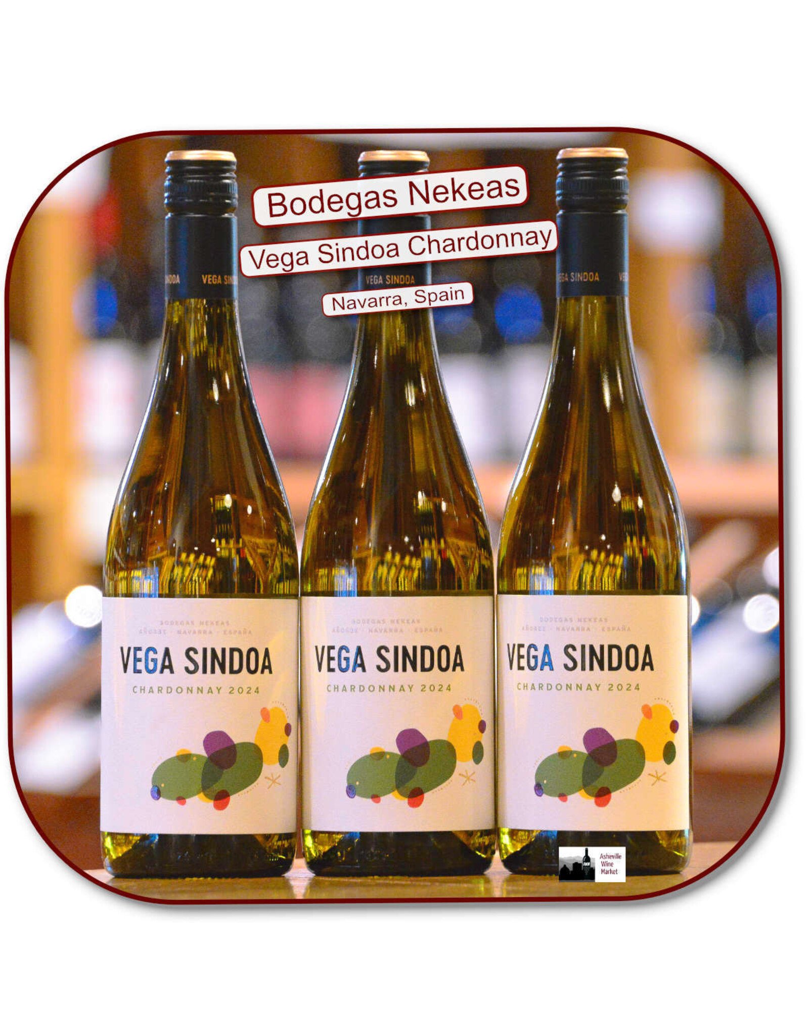 Chardonnay Vega Sindoa Unoaked Chardonnay  24