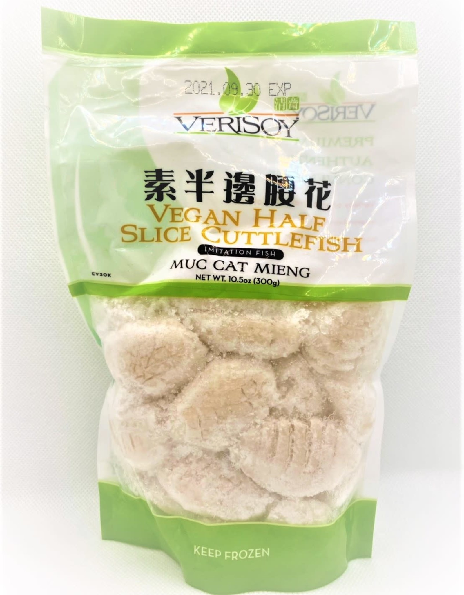 Vege USA * 美素 (VU) Vegan Half Slice Cuttle Fish*(美素) 素半邊腰花