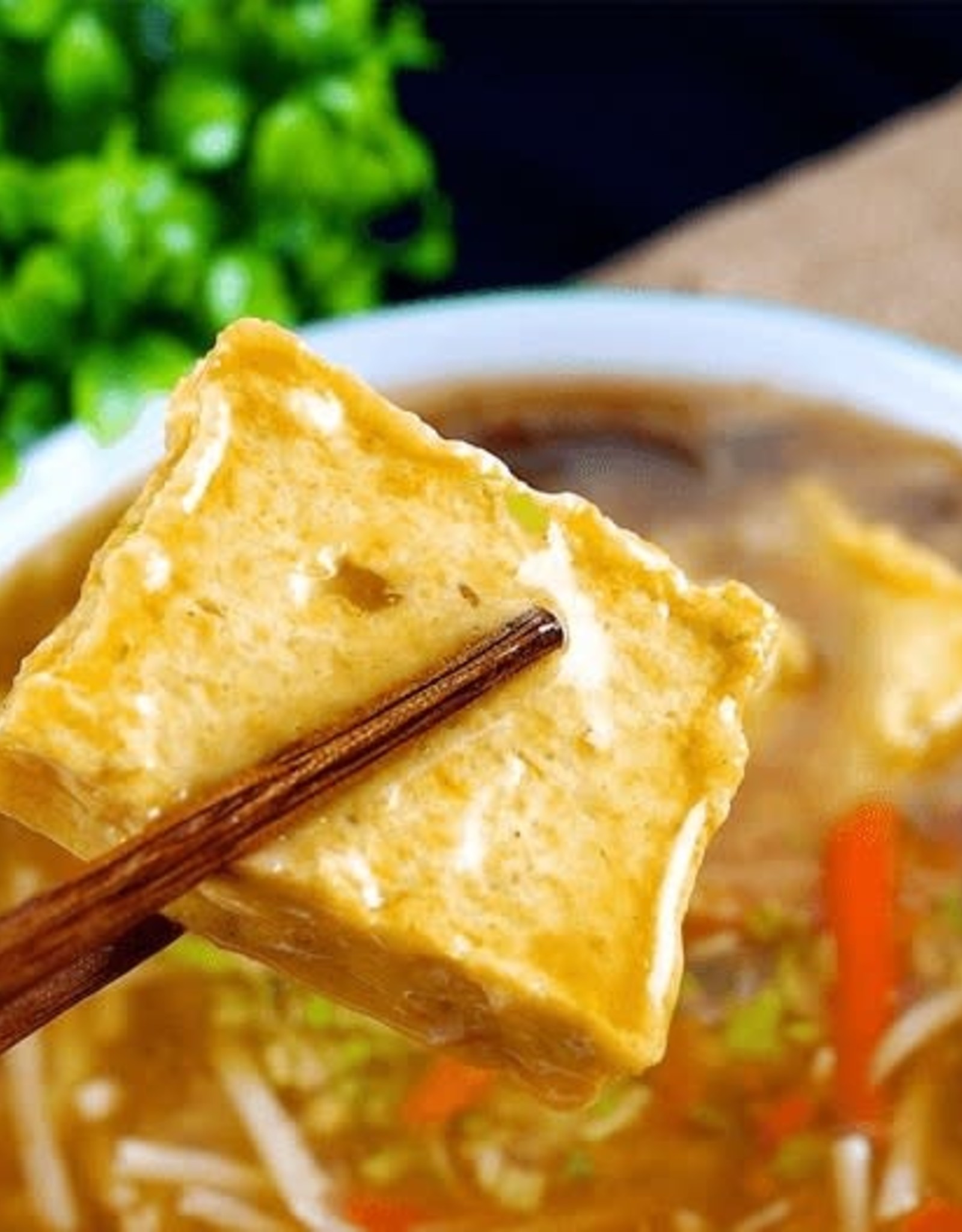 Chyuan Kuang * 全廣 (CK) Vegan Fried Vegetables Q-Tofu Slice (L)*(素之都) 野菜百頁豆腐 (L)