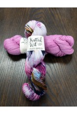 Knitted Wit Polwarth Shimmer DK