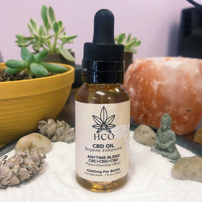 CBD Oil - Anytime Blend: Pain, Anxiety, Rest