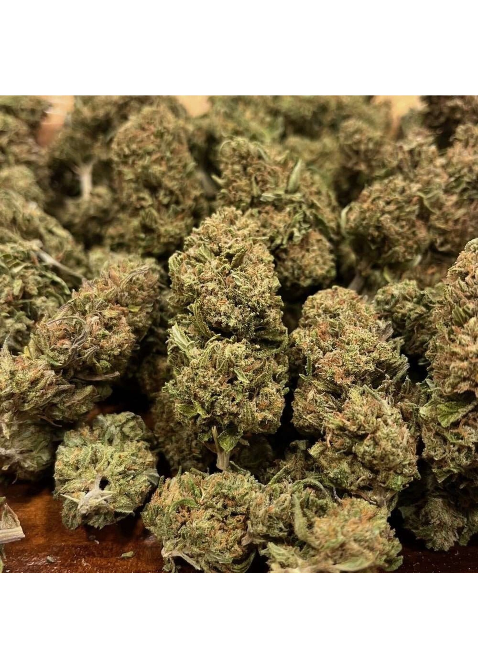 Cannabis CBD Flower: 'Blue Orchid' 7 grams (1/4 oz) (Indica)