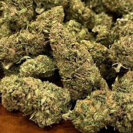 Cannabis CBD Flower: 'Sour Space Candy' 7 grams (1/4 oz) (Sativa)