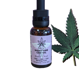 CBD Oil - Nighttime: Sleep, Anxiety, Inflamation 5875mg per bottle