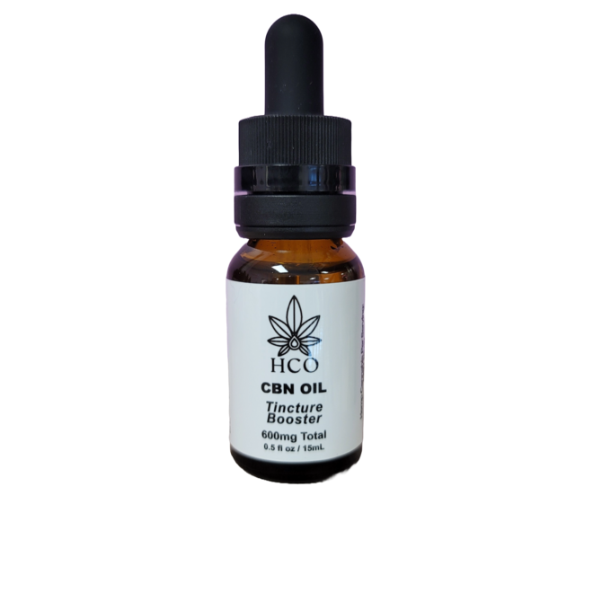 Boosters: CBN Oil Tincture 600mg per 15ml bottle