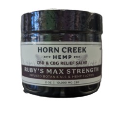 Moderate THC Hemp (MTH) 10,000mg CBD & CBG  Salve Muscle and Joint Salve - Aches - Pains - Soreness 10,000mg