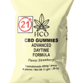 Moderate THC Hemp (MTH) High Potency Daytime CBD Gummies