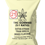 Moderate THC Hemp (MTH) THC Gummy (5:1 Ratio Cannabinoid Blend)