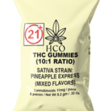 Moderate THC Hemp (MTH) THC Gummies (10:1 Ratio Cannabinoid Blend)