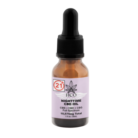 Moderate THC Hemp (MTH) CBD Oil - Nighttime Blend