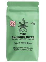 Moderate THC Hemp (MTH) THC Chocolate Brownie Bites