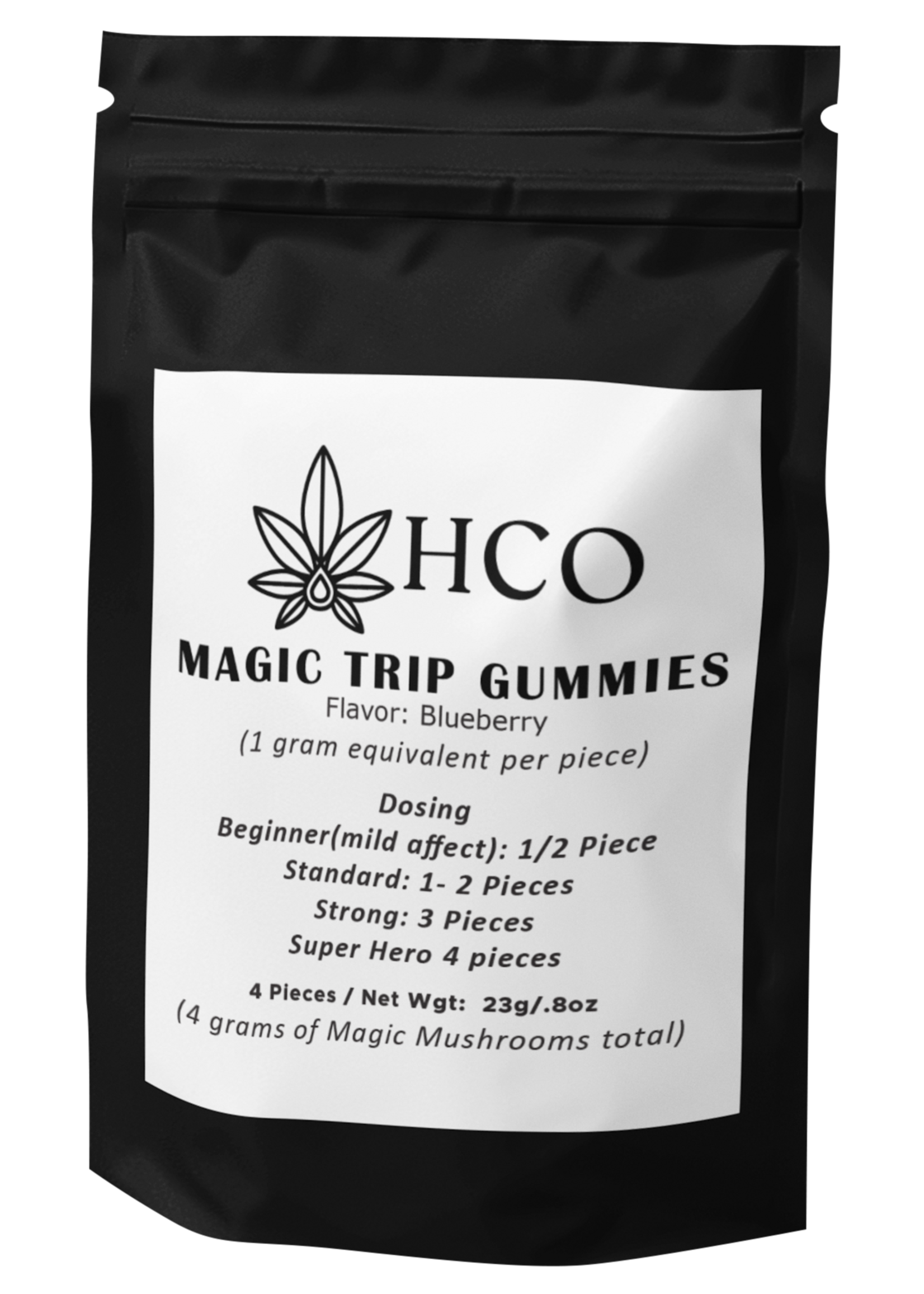Moderate THC Hemp (MTH) Magic Trip Mushrooms (100% Legal)