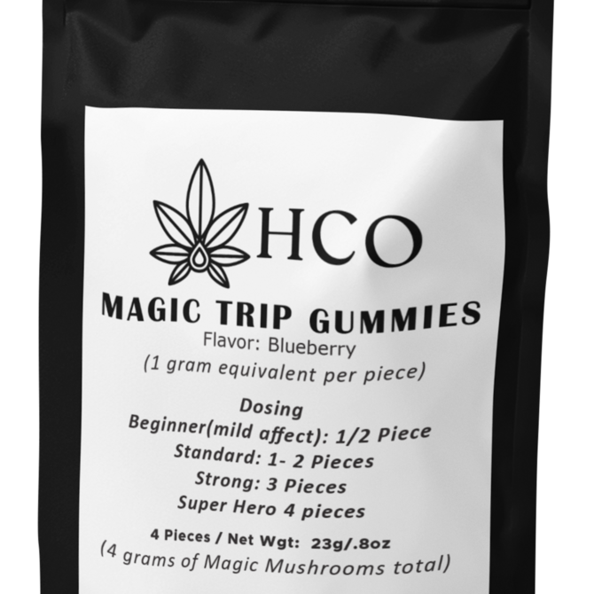 Moderate THC Hemp (MTH) Magic Trip Mushrooms (100% Legal)