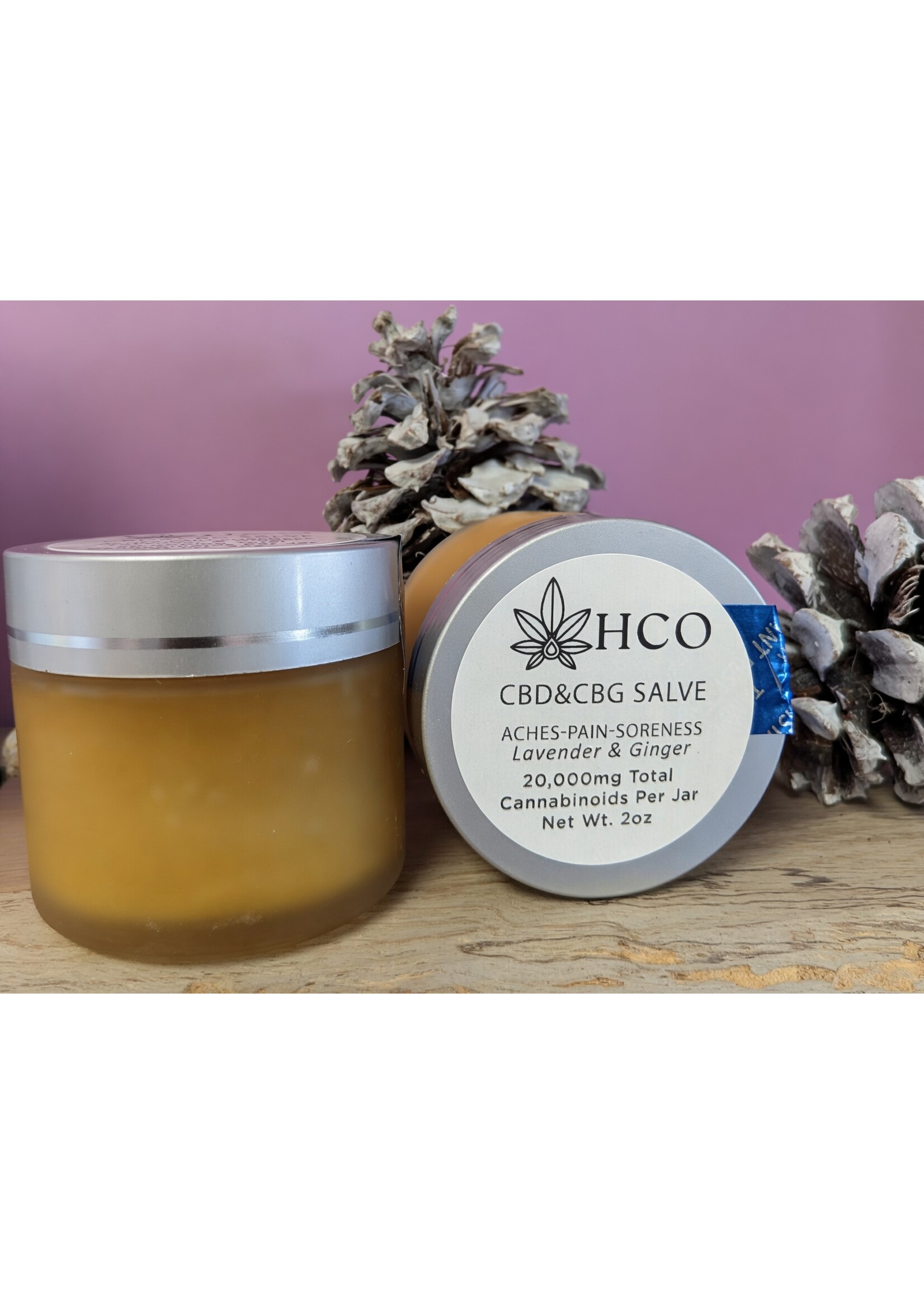 Moderate THC Hemp (MTH) 20,000mg CBD & CBG  Salve Muscle and Joint Salve - Aches - Pains - Soreness 10,000mg