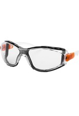 Majestic Glove Riot Shield Safety Glasses and Goggles with Clear Anti-Fog Lens